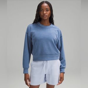 lulemon softstreme perfectly oversized cropped crew